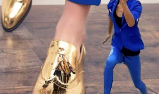 切尔西金色皮鞋 切尔西金色皮鞋