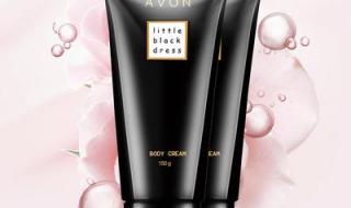 雅芳小黑裙香体乳